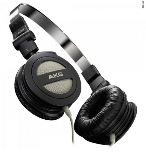 Fone De Ouvido K404 Preto Akg