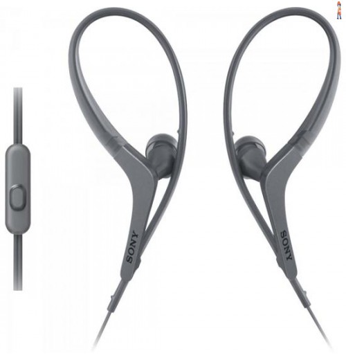 Fone De Ouvido Intra-Auricular Com Microfone Mdr-As410Ap/B Preto Sony