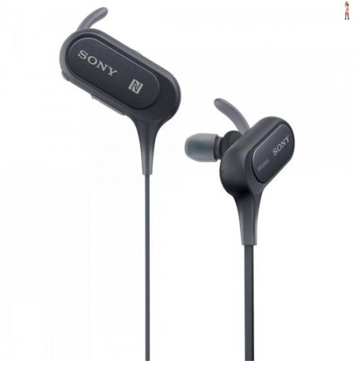 Fone De Ouvido Esportivo Bluetooth Com Microfone Extra Bass Mdr-Xb50Bs Cinza Sony