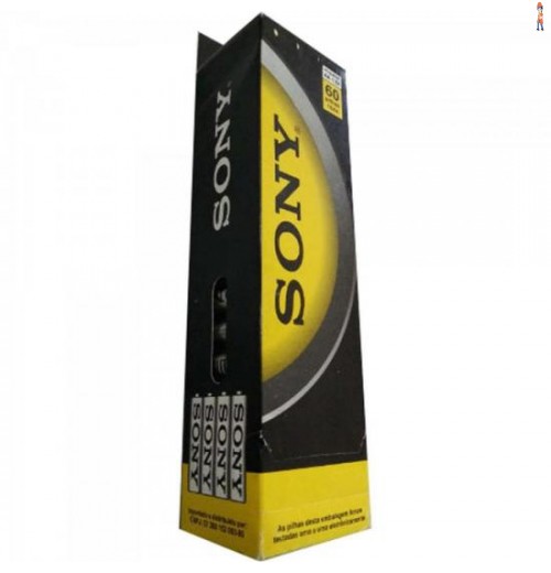 Pilha Zinco Carbono Aa Ultra Heavy Duty Sum3-Nld60A Tubo C/ 15 Shrinks Sony