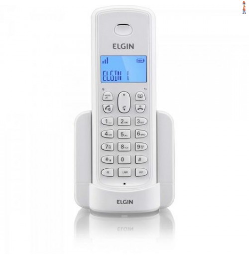 Ramal Para Telefone Sem Fio Com Id Tsf-8000R Branco Elgin