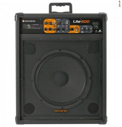 Caixa Multiuso Lite 600 Preto Hayonik