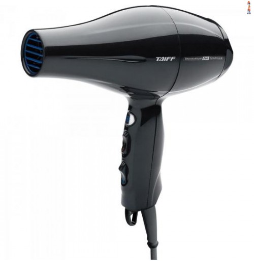 Secador De Cabelo 2000W 127V Tourmaline Íon Cerâmica Preto Taiff