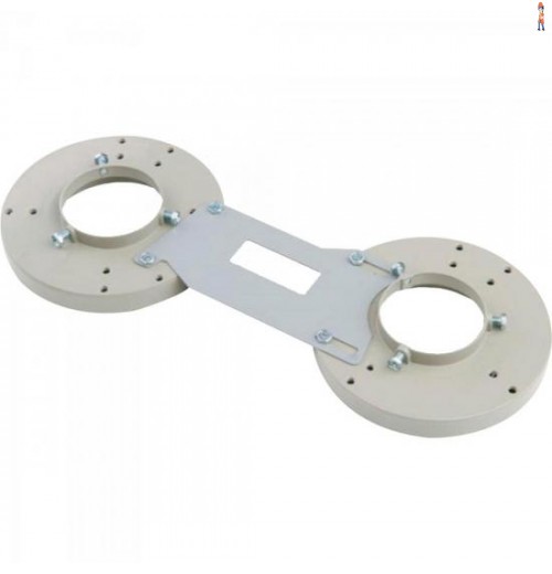 Suporte Lnbf Carona Duplo C2 B4 Cinza Bedinsat