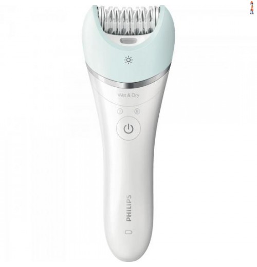 Depilador Recarregável Satinelle Advanced Bre610/00 Branco/Verde Philips