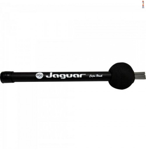 Vassourinha De Aço Para Cajon Brush Preta Jaguar