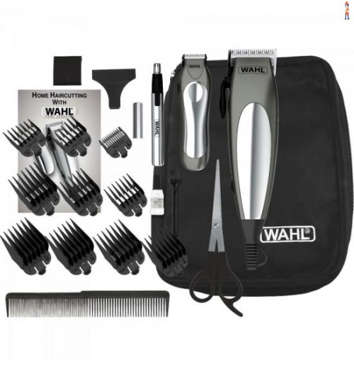 Máquina De Corte 220V Deluxe Groom Pro Prata Wahl