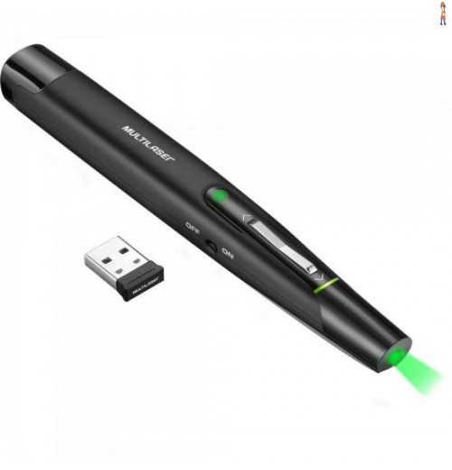 Apresentador Laser Wireless Ac278 Preto Multilaser