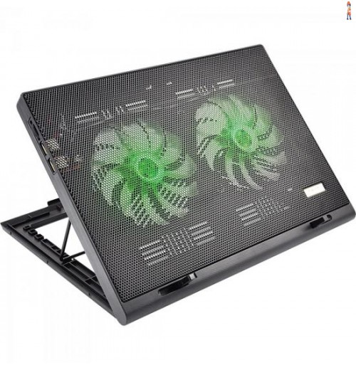 Suporte Para Notebook Com 2 Coolers Acoplados Ac267 Preto Multilaser