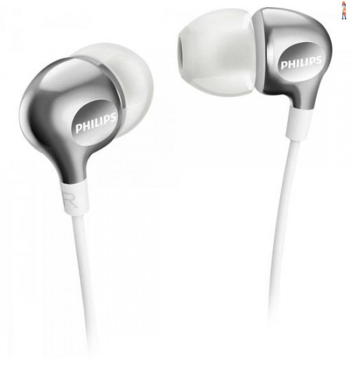 Fone De Ouvido Intra-Auricular She3700Wt/00 Branco Philips