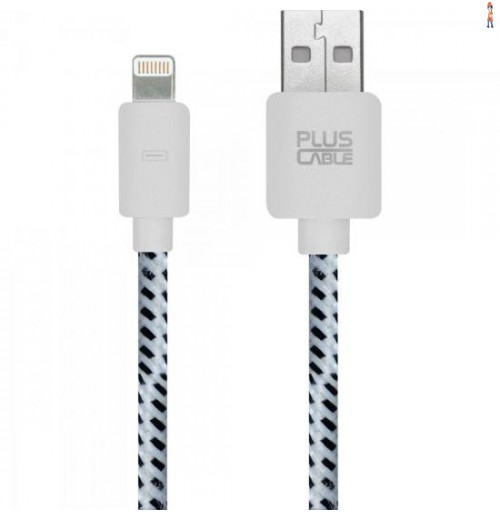 Cabo Lightning Usb Para Apple 1M Lt1002Wh Branco Pluscable