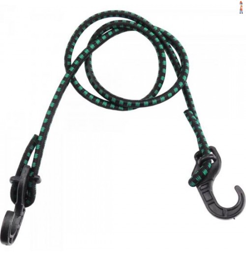 Elástico Para Bagageiro 1M Verde/Preto Brasfort