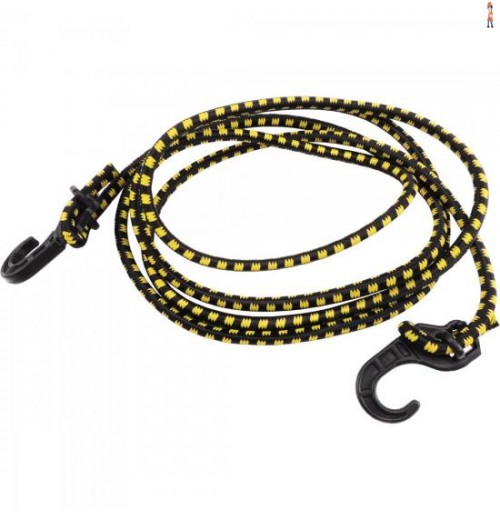Elástico Para Bagageiro 2M Amarelo/Preto Brasfort