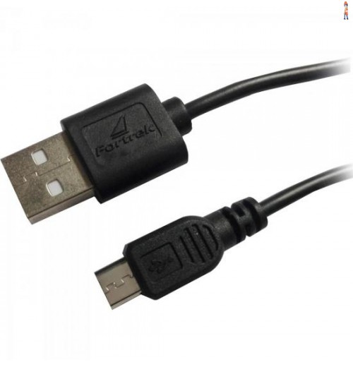 Cabo De Dados Micro Usb 1,2M Umi-101/1.2Bk Preto Fortrek