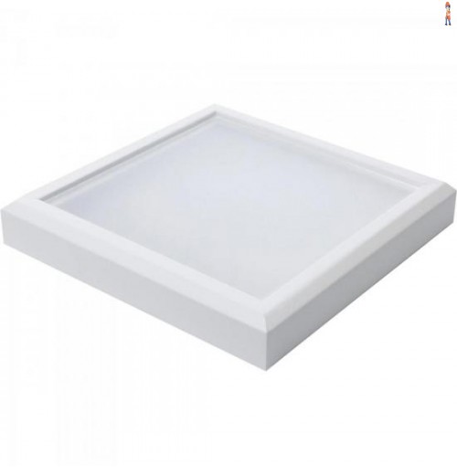 Plafon Led 18W 3L Bivolt 6000K Led Line Branco Rcg