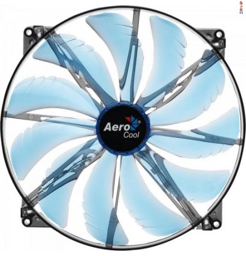 Cooler Fan 20Cm Silent Master Led En55642 Azul Aerocool