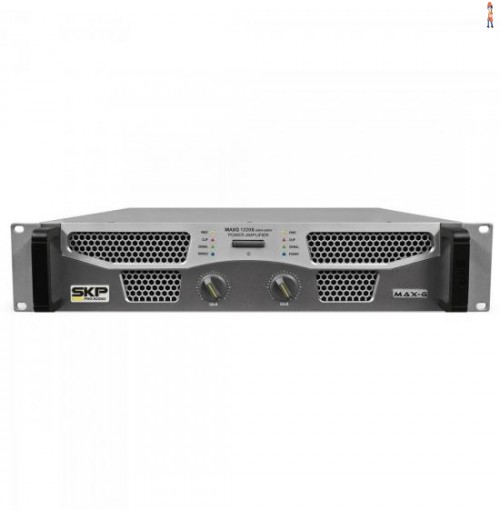 Amplificador "Ab" 1200W Maxg-1220X Prata Skp
