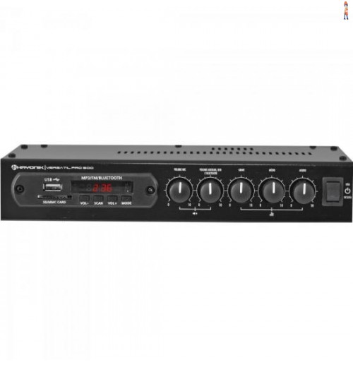 Amplificador 50W Com Bluetooth Versatil Pro-500 Preto Hayonik