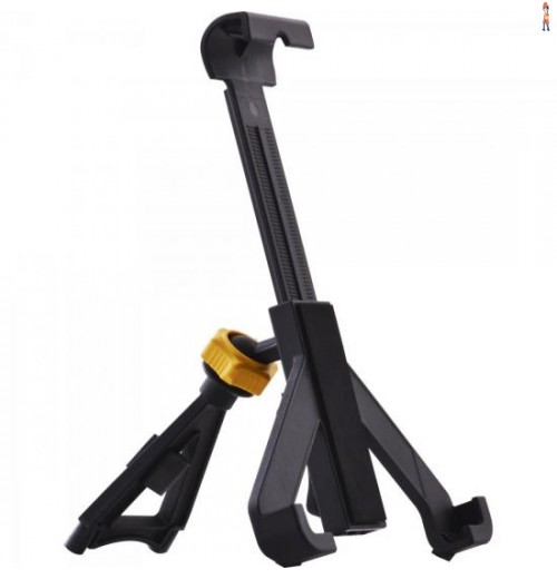 Suporte Para Tablet Ha300 Preto/Amarelo Hercules