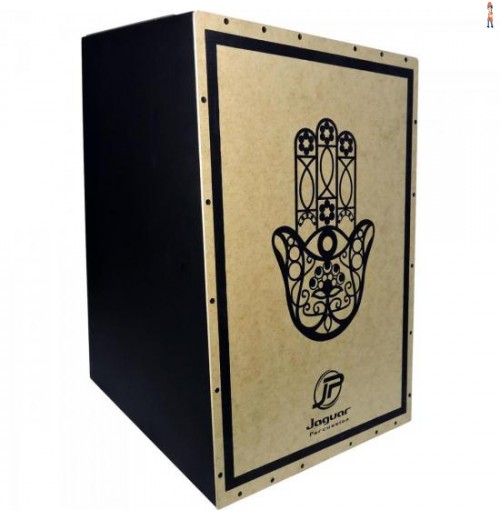 Cajon Acústico Inclinado Mão De Deus K2-Ac-Md Jaguar