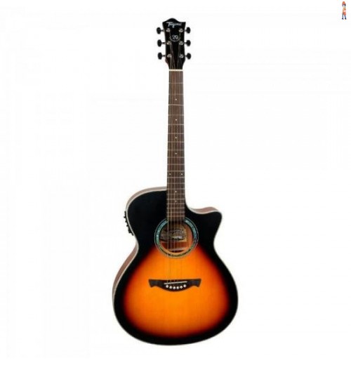 Violão Eletroacústico Mini Jumbo Aço Woodstock Tw 29 Sunburst Tagima