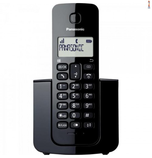 Telefone Sem Fio Com Id Kx-Tgb110Lbb Preto Panasonic