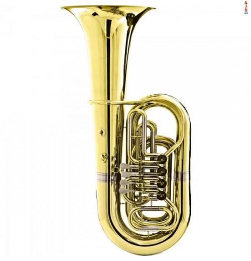 Tuba Bb 4/4 4 Rotores Hbb-200L Laqueado Harmonics