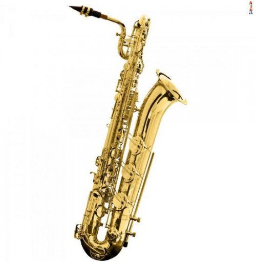 Saxofone Baritono Eb Hbs-110L Laqueado Harmonics