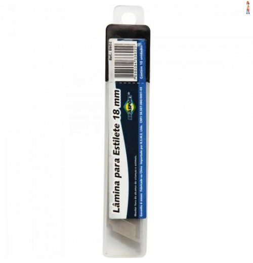 Lamina Para Estilete 18Mm Brasfort