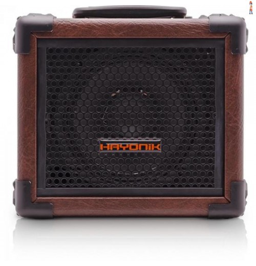 Caixa Multiuso 20W Bluetooth/Usb/Sd/Fm Iron 80 Marrom Hayonik