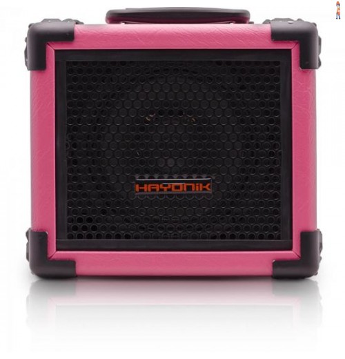 Caixa Multiuso 20W Bluetooth/Usb/Sd/Fm Iron 80 Rosa Hayonik