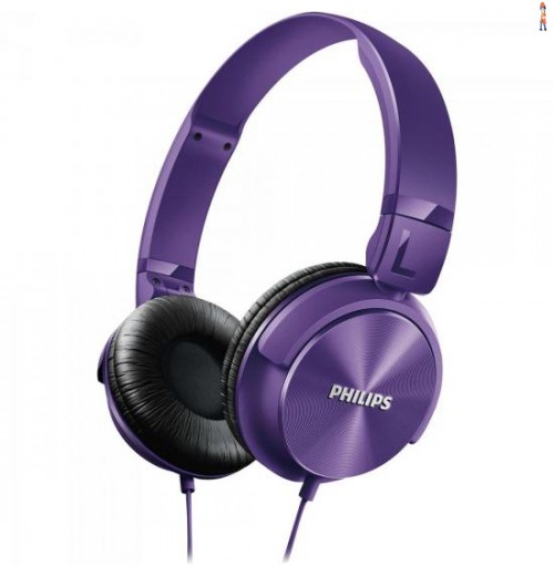 Fone De Ouvido Estilo Dj Com Graves Nítidos Shl3060Pp/00 Roxo Philips
