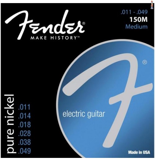 Encordoamento Para Guitarra Aço 0.011 150M Niquelada Fender