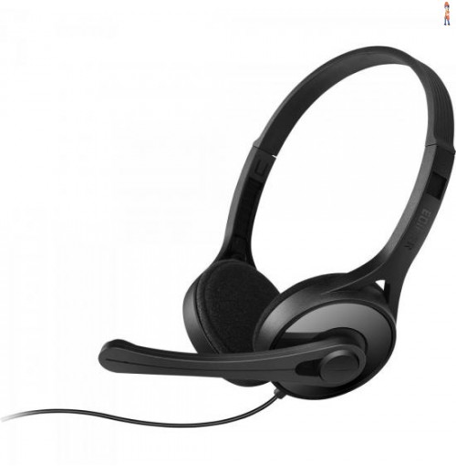 Headset Com Alça E Microfone Ajustável K550 Preto Edifier