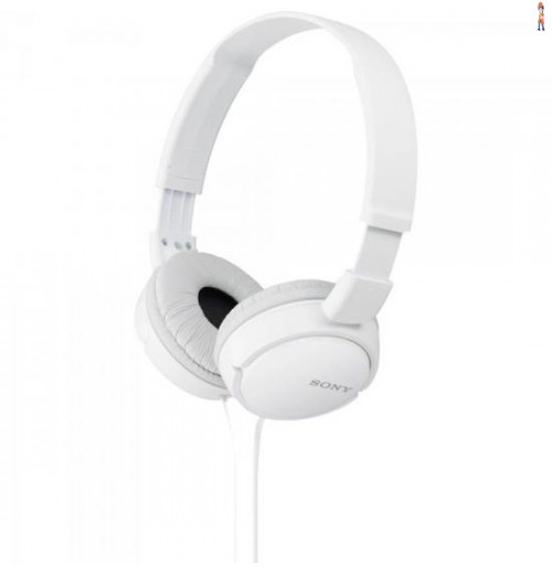 Fone De Ouvido Dobrável Mdr-Zx110 Branco Sony