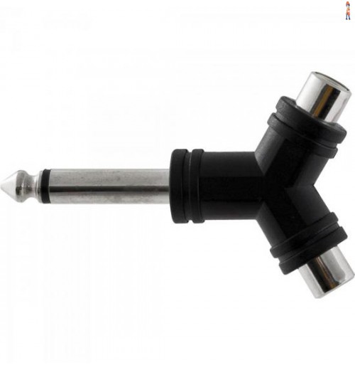 Adaptador 2Rca F X P10 M Mono Ha047 Hyx