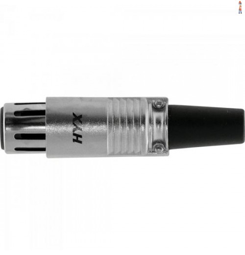 Conector Xlr Fêmea 3 Pólos Niquelado Hx028F Hyx