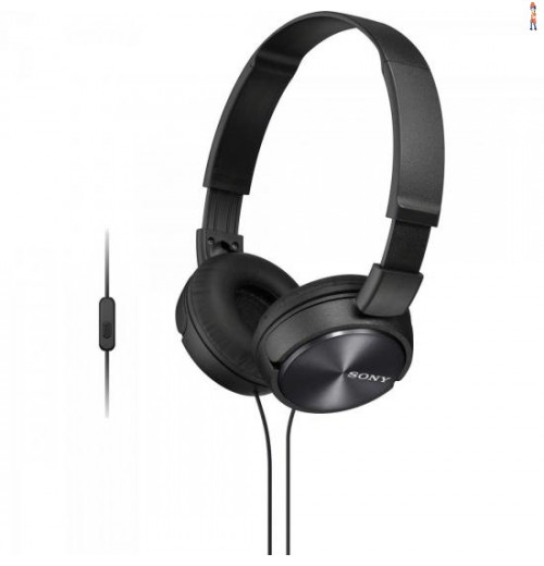 Fone De Ouvido Com Microfone Mdr-Zx310Ap Preto Sony