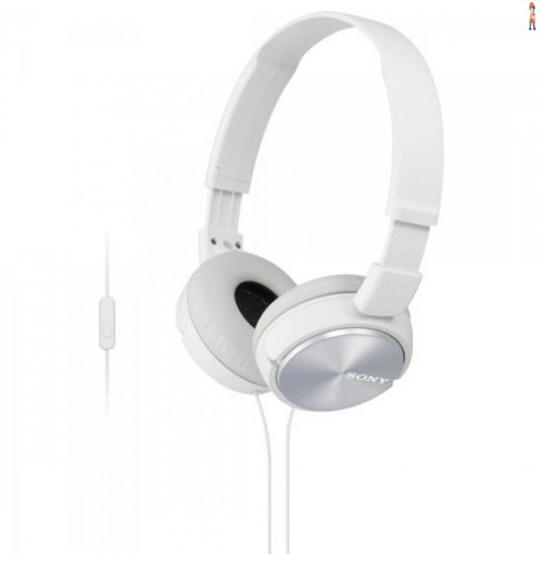 Fone De Ouvido Com Microfone Mdr-Zx310Ap Branco Sony