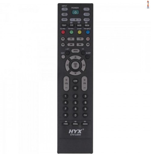 Controle Remoto Para Tv Lcd Lg Ctv-Lg02 Preto Hyx