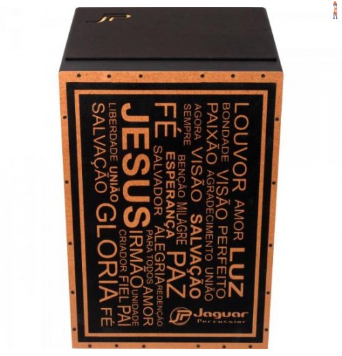 Cajon Acústico Inclinado Gospel K2-Ac-Go Jaguar