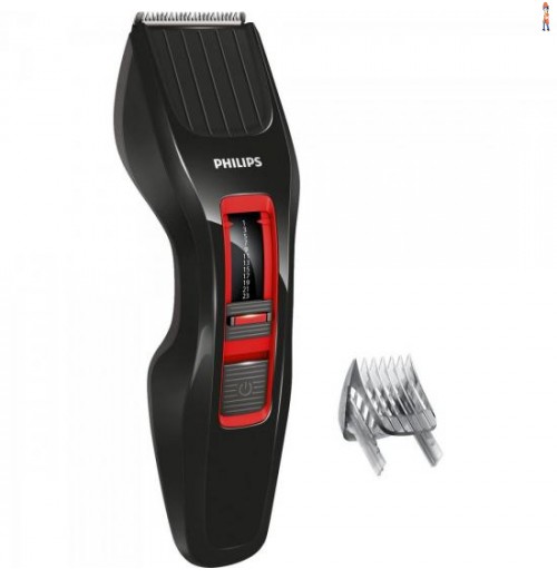 Aparador De Cabelo Hc3420/15 Preto E Vermelho Philips