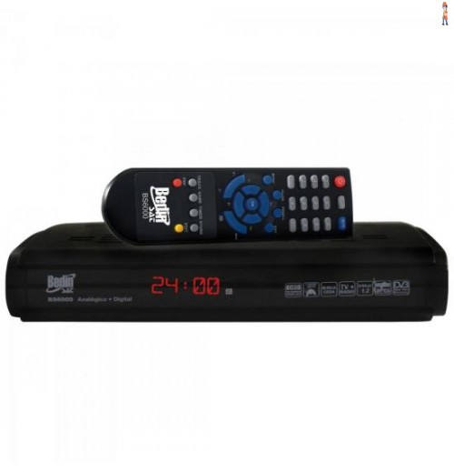 Receptor Anadigi Bs 6000 Preto Bedinsat