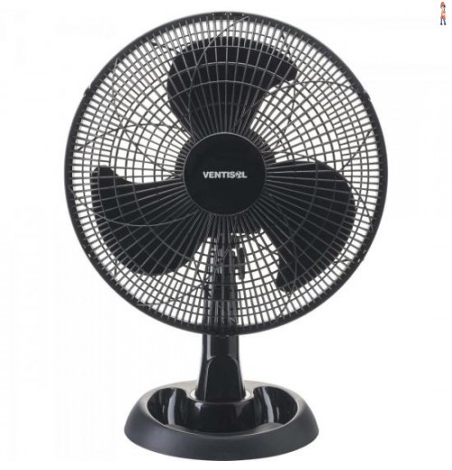 Ventilador De Mesa 30Cm 127V Eco Preto Ventisol