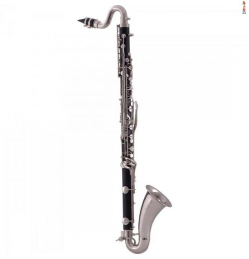 Clarinete Baixo (Clarone) Bb Bakelite Hcl-580 Harmonics