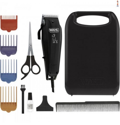 Máquina De Tosa E Acabamento Basic Dog Clipper 110V Preto Wahl