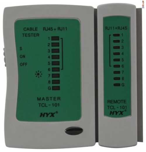 Testador De Cabos Lan Tcl-101 Hyx