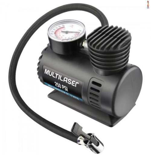 Compressor De Ar 12V Au601 Preto Multilaser