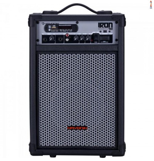 Caixa Multiuso 60W Bluetooth/Usb/Sd/Fm Iron 400 Preta Hayonik