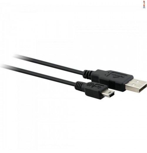 Cabo Mini Usb A Macho X Usb A Macho 1,8 Metros Usm-101 Preto Fortrek